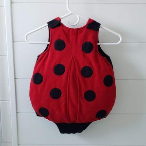 Kids Ladybug Halloween Costume - Size 18-24 months